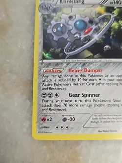 Pokemon Klinklang 73/114 Holo Rare XY Steam Siege NM Pack Fresh TCG - Image 5