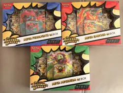 Pokemon Mega Evolution Ascended Heroes Ex Box Set of 3 Factory Sealed - Image 1