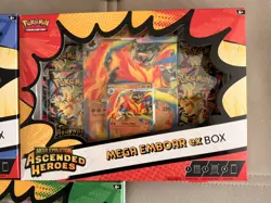Pokemon Mega Evolution Ascended Heroes Ex Box Set of 3 Factory Sealed - Image 4