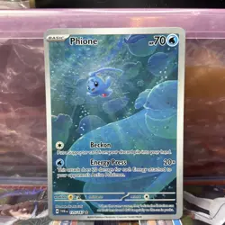 Phione 175/167 Pokemon Scarlet & Violet Twilight Masquerade - Image 1
