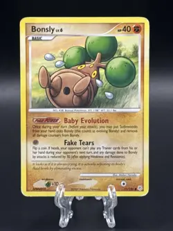 Pokemon TCG 2007 Diamond & Pearl Card -- Bonsly 71/130 - Image 1