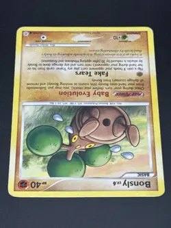 Pokemon TCG 2007 Diamond & Pearl Card -- Bonsly 71/130 - Image 2