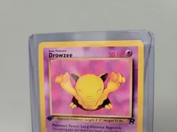 Pokemon TCG Drowzee 54/82 1st Edition Team Rocket Set LP - Image 2