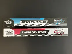 Pokemon Black Bolt and White Flare Binder Collection Bundle Set of 2 - 1 Each - Image 5