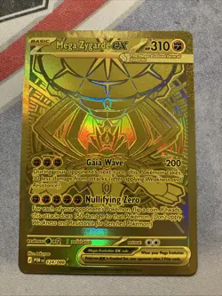Mega Zygarde EX 124/088 Pokemon Perfect Order Mega Hyper Rare Card - Image 1