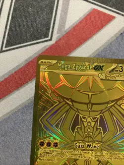 Mega Zygarde EX 124/088 Pokemon Perfect Order Mega Hyper Rare Card - Image 2