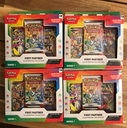 Pokemon First Partner Illustration Collection Box Series 1 (Lot of 2) - Image 1