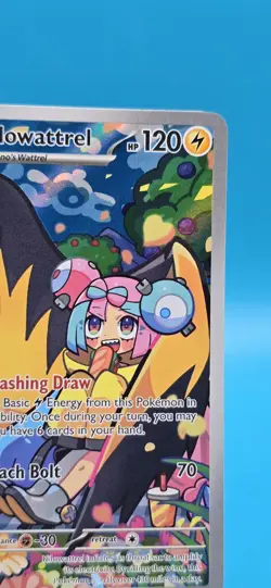 Pokemon TCG Iono's Kilowattrel Card Journey Together IR 163/159 - Image 3
