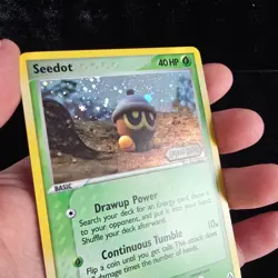 Seedot Reverse HOLO 61/92 Pokemon TCG Card Ex-Legend Maker NM - Image 2