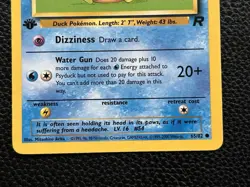 Pokemon TCG Psyduck Team Rocket 1st Edition 65/82 - Image 3