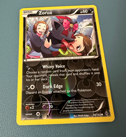 Pokemon TCG Zorua - 90/162 - Common - Reverse Holo - XY BREAKthrough NM - Image 1
