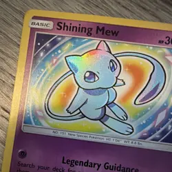 Pokemon Shining Mew 40/73 Shining Legends Shiny Holo Rare 30 HP English 2017 - Image 2