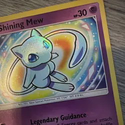 Pokemon Shining Mew 40/73 Shining Legends Shiny Holo Rare 30 HP English 2017 - Image 3