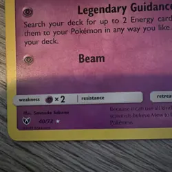 Pokemon Shining Mew 40/73 Shining Legends Shiny Holo Rare 30 HP English 2017 - Image 4