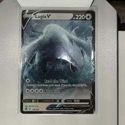 Lugia V 138/195 Silver Tempest Sword & Shield Pokemon 2022 - Image 1