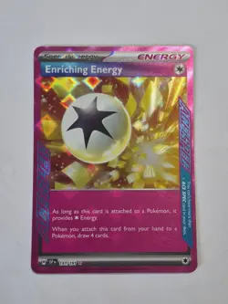 Enriching Energy 191/191 ACE SPEC Rare Surging Sparks Pokemon Holo Near Mint - Image 1