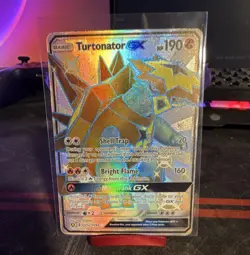 The Pokemon Company Turtonator GX SV52/SV94 Hidden Fates Shiny Holo Rare EN - Image 1