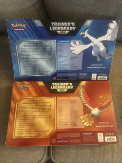 Set of 2 Pokemon TCG Trainer’s Legendary Box Legendary Battle Deck Lugia Ho-oh - Image 2