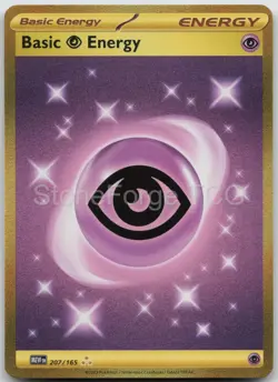 Basic Psychic Energy 207/165 Hyper Rare 151 Pokemon NM/M - Image 1