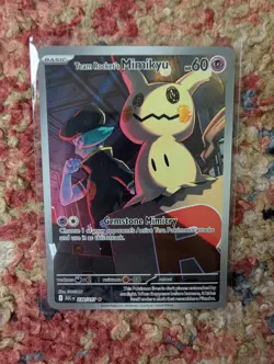 Pokemon TCG Team Rocket's Mimikyu Illustration Rare 238/217 Ascended Heroes EN - Image 1