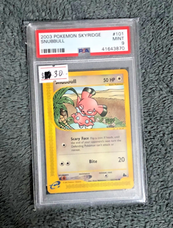 2003 Snubbull Pokemon Skyridge #101 PSA 9 - Image 1