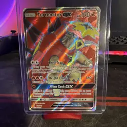 The Pokemon Company Turtonator GX 131/145 SM-GR Full Art Ultra Rare Holo EN - Image 1