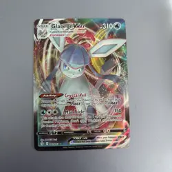 2021 Pokemon Glaceon VMAX Evolving Skies Rare Holo #41/203 Near Mint - Image 1