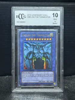 Konami Yu-Gi-Oh! Obelisk The Tormentor LC01-EN001 Ultra Rare English - Image 1
