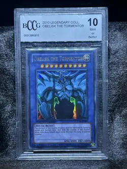 Konami Yu-Gi-Oh! Obelisk The Tormentor LC01-EN001 Ultra Rare English - Image 4