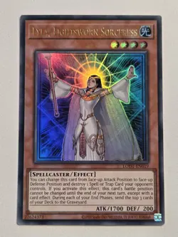 Lyla, Lightsworn Sorceress LODT-EN019 Ultra Rare Yugioh Light of Destruction - Image 1