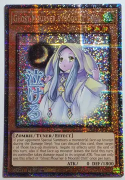 Yugioh Ghost Mourner & Moonlit Chill RA05-EN096 Starlight Rare 1st Edition - Image 1