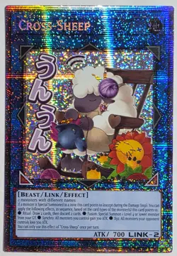Yugioh Cross Sheep RA05-EN106 Starlight Rare 1st Edition - Image 1