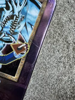 Yu-Gi-Oh! Vintage Blue Eyes White Dragon Seto Kaiba Metal Tin 2002 - EMPTY - Image 5