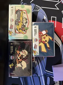 Pokemon World Championships Anaheim 2025 Exclusive Double Deck Box Set Of 3 - Image 1