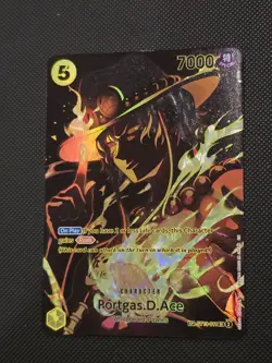Portgas D. Ace Legacy of the Master One Piece Card SR/SP OP12 ST13-011 - Image 1