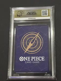 One Piece Bartholomew Kuma OP12-119 Legacy of the Master Secret Rare Foil AGS 10 - Image 2