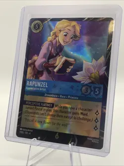 2025 Disney Lorcana Rapunzel Appreciative Artist Epcot Promo Collection Quest - Image 2