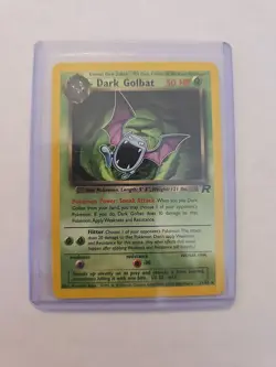 Vintage 1999 Team Rocket Dark Golbat 24/82 Pokemon Card - Image 1