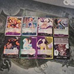 One Piece TCG Japanese : SR Foils, Nami & Monkey D Luffy Lot × 20 + Bonus Cards - Image 2