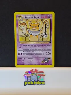 Pokemon TCG Sabrina's Hypno Gym Challenge 56/132 Regular Uncommon Card NM - Image 1