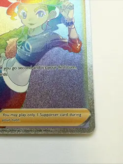 Dancer 274/264 Fusion Strike NM Full Art Secret Rainbow Rare Pokemon Card - Image 3