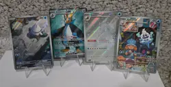 Pokemon EX Holo Card Lot 4 - Empoleon EX, Crabominable, Snover, Vanillish - Image 1