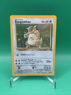 Kangaskhan 5/64 WOTC Jungle Set Holo Rare Pokemon Card MP - Image 1