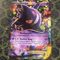 Pokemon TCG Gengar EX 34/119 Phantom Forces Ultra Rare Card - Image 1