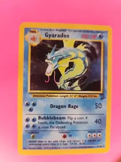 Gyarados Base Set 2 Holo Pokemon Card WOTC - Image 4