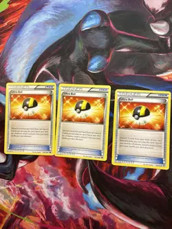Ultra Ball Trainer Cards Set Of 3 Black And White Era - Image 1