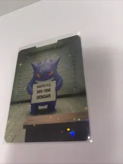 mugshot gengar custom fan art card non tcg - Image 2