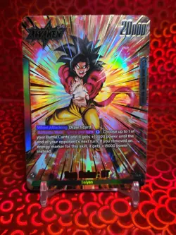 Son Goku : GT Leader Alt Art L FB03-104 Dragon Ball Super Fusion World Eng Card - Image 1
