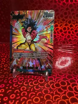 Son Goku : GT Leader Alt Art L FB03-104 Dragon Ball Super Fusion World Eng Card - Image 2