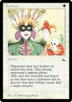 FESTIVAL x4 mtg EX/NM The Dark 4 Common - Image 1